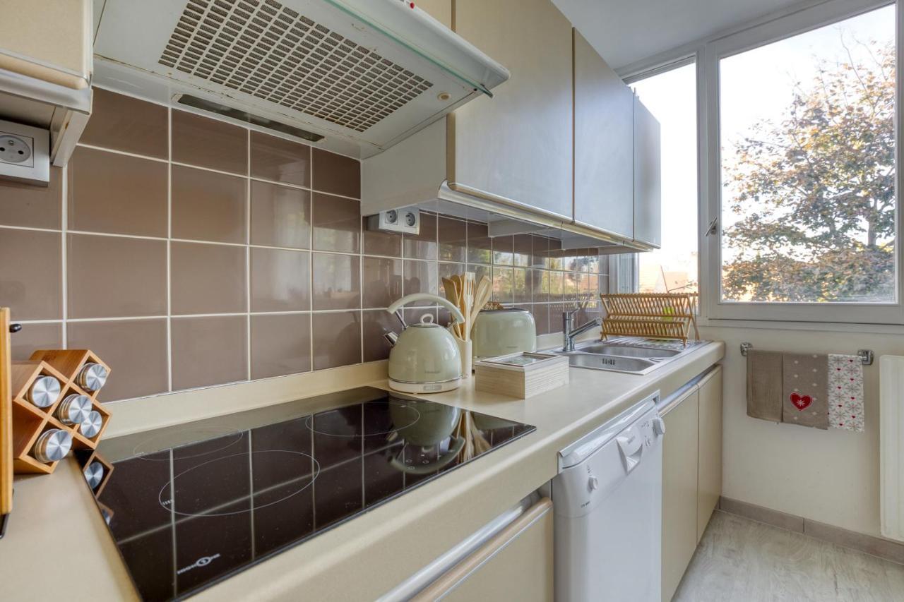 Escale De L'Yvette - 50M2 Cosy, Balcony & Parking Leilighet Longjumeau Eksteriør bilde
