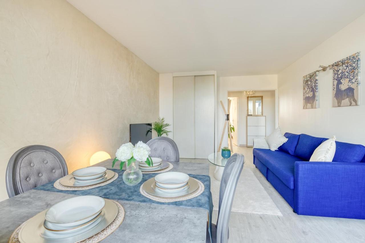 Escale De L'Yvette - 50M2 Cosy, Balcony & Parking Leilighet Longjumeau Eksteriør bilde